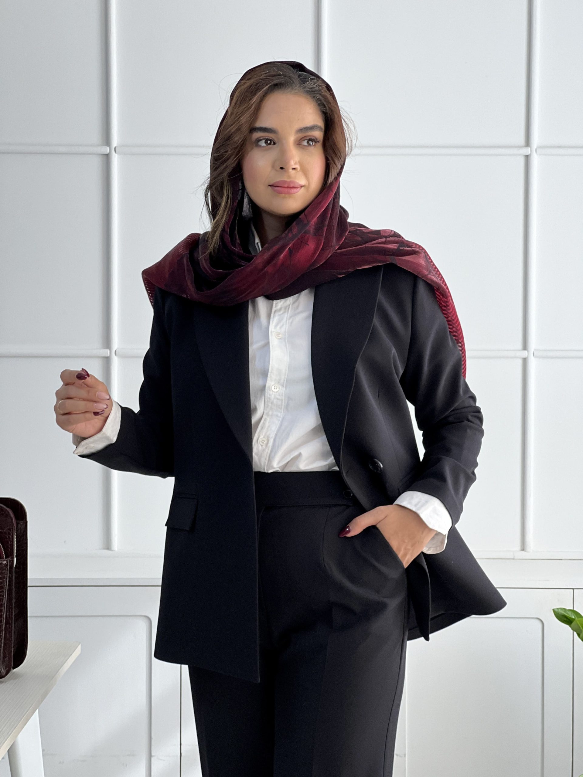 کت و شلوار ست زنانه شیک chic | زنیر - Image 3