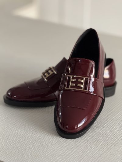کفش زنانه (لوفر) classic shoes | زنیر - زرشکی, 39
