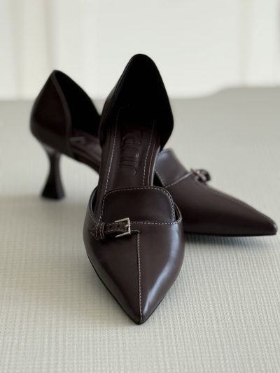 کفش زنانه elegance | زنیر - زرشکی تیره, 36