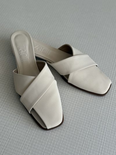 صندل زنانه COMFY | زنیر - کرم استخونی, 37