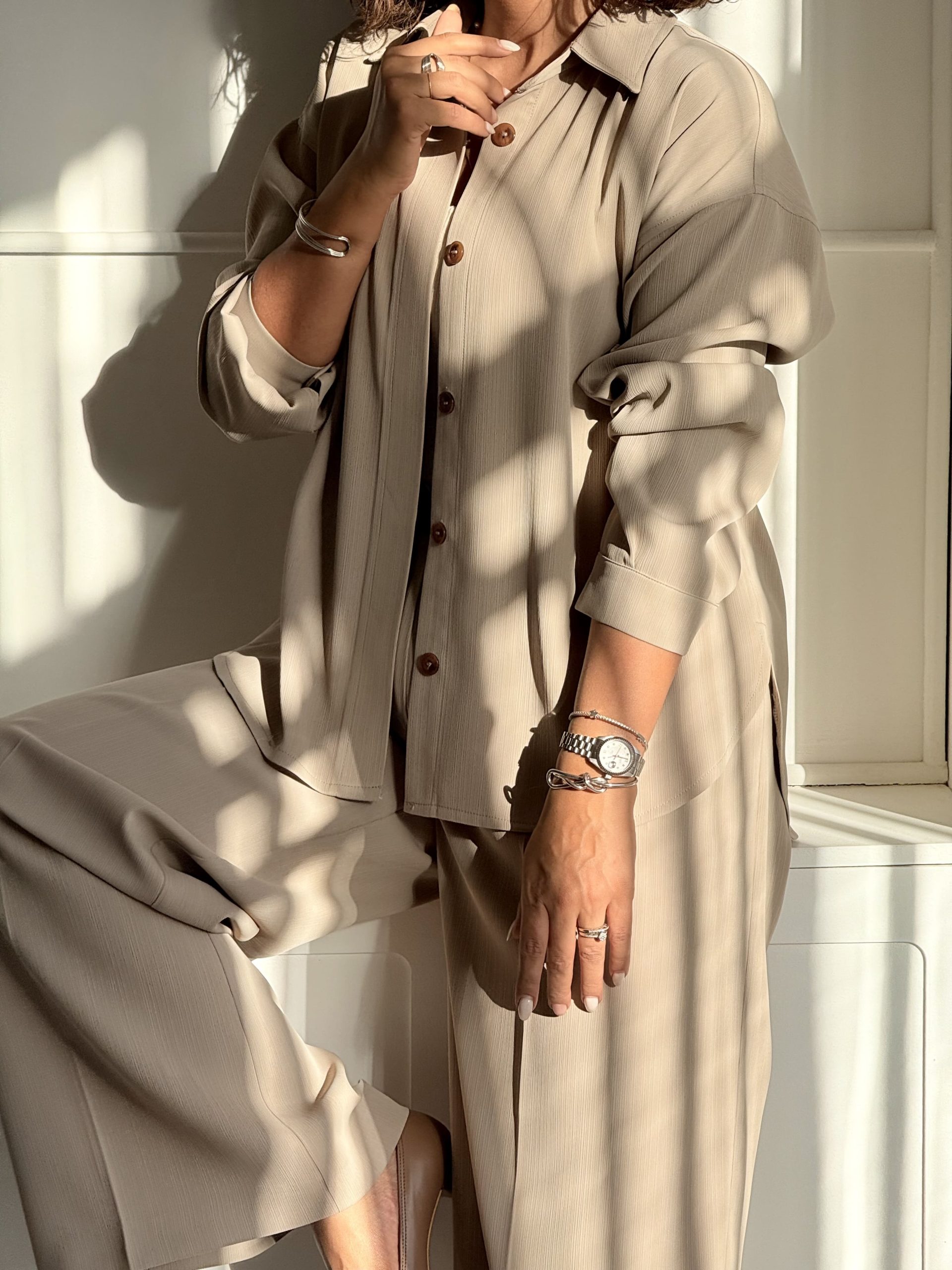 شومیز شلوار ست زنانه grace | زنیر - Image 9