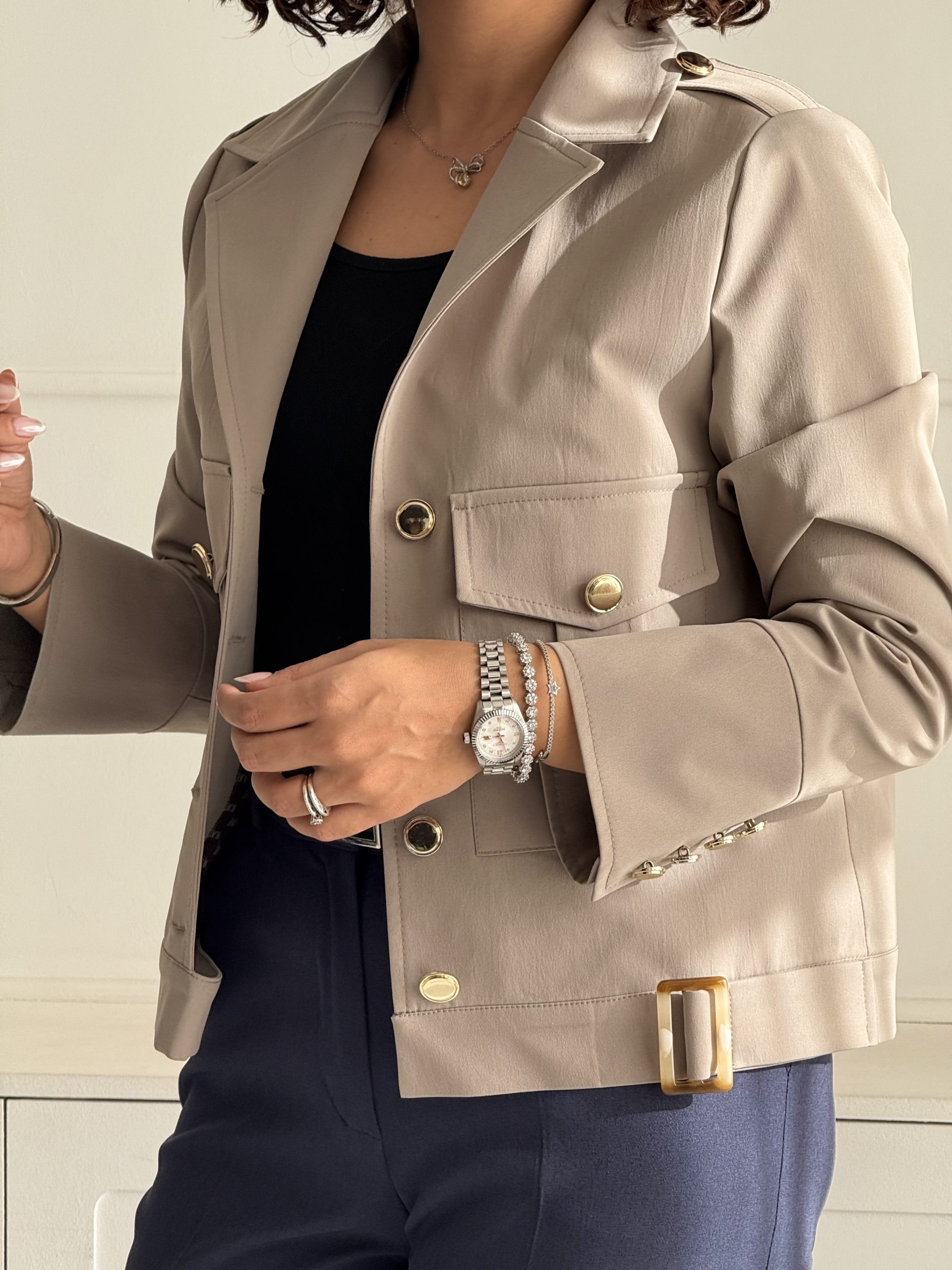 کت زنانه Officer Jacket | زنیر - Image 19