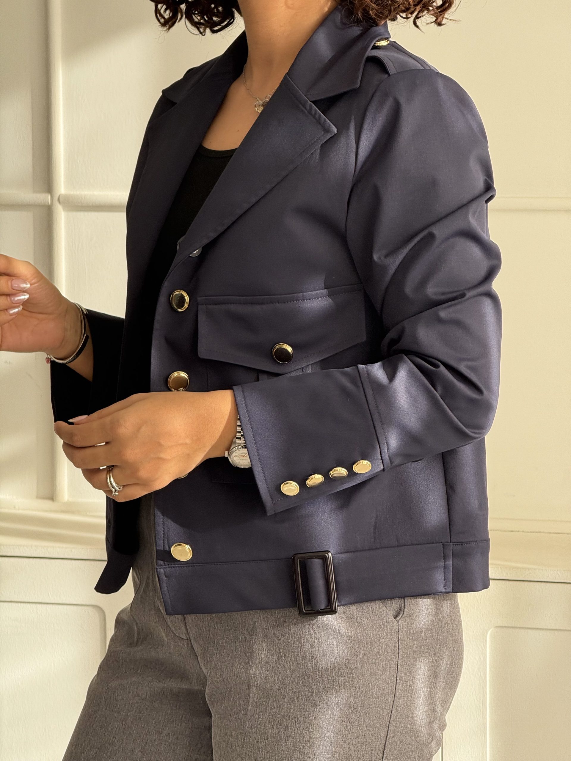 کت زنانه Officer Jacket | زنیر - Image 14